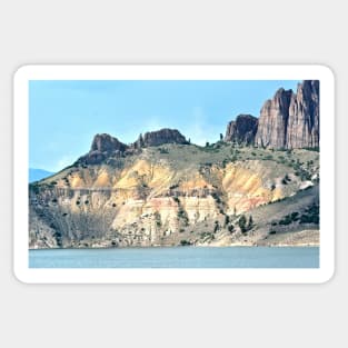 Colorado Mountainside Sticker